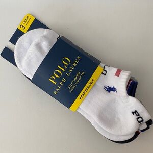 Polo by Ralph Lauren Athletic Socks - 3 Pack
